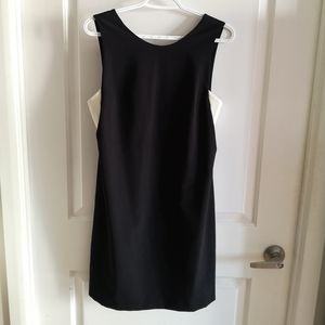 Zara Cut-out Mini Dress in Black and White